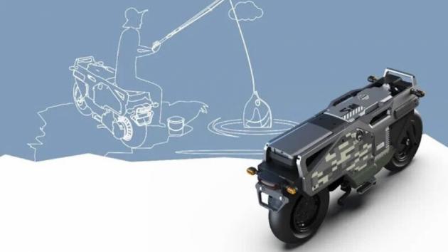 Ηλεκτρική μοτοσυκλέτα τσέπης! 